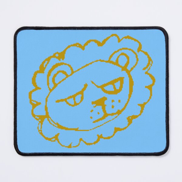 Item preview, furrow brow lion head doodle designed and sold by Michael Stewart.