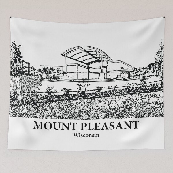 Item preview, Mount Pleasant - Wisconsin designed and sold by Lakeric Cityscapes.