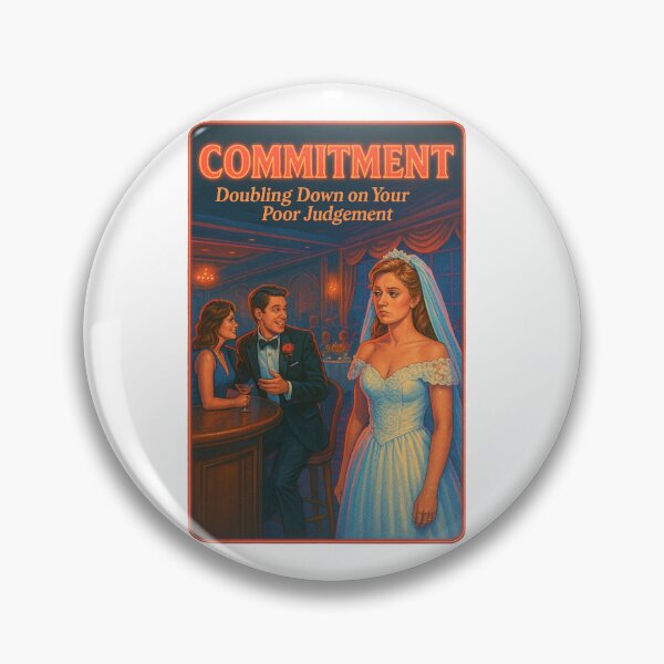 Item preview, Commitment! Sarcastic Funny Motivational designed and sold by Trauma Nicole.