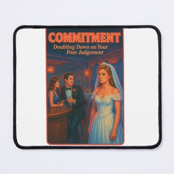 Item preview, Commitment! Sarcastic Funny Motivational designed and sold by Trauma Nicole.
