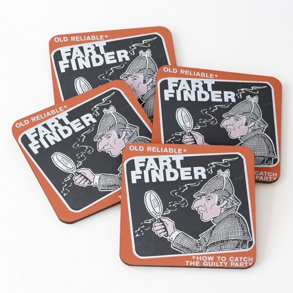 Item preview, Fart Finder Vintage Joke Novelty designed and sold by IanBakerToons.