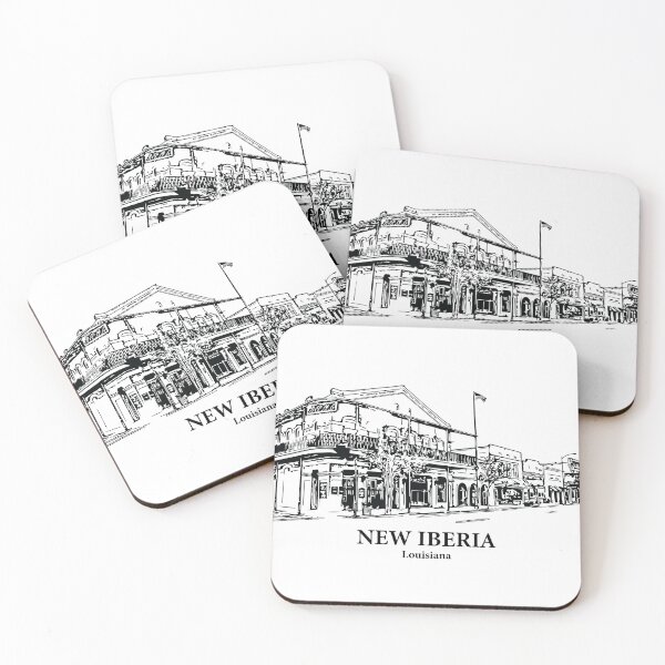 Item preview, New Iberia - Louisiana designed and sold by Lakeric Cityscapes.