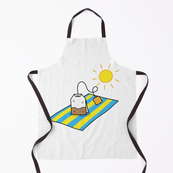 Item preview, Teabag Sunbathing on Beach Towel designed and sold by Owcomm.
