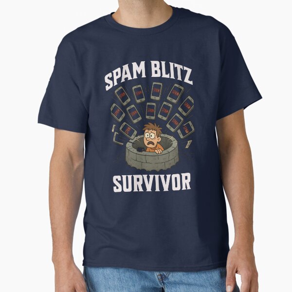 Item preview, Spam Blitz Survivor designed and sold by Shirt Shack.