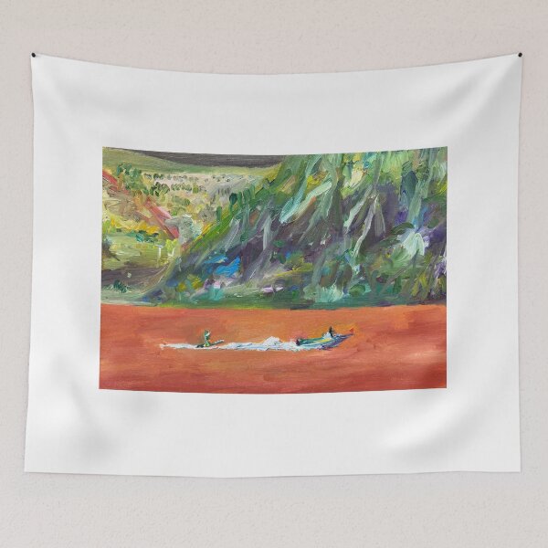 Item preview, WATER SKIING ON THE LAKE designed and sold by lautir.