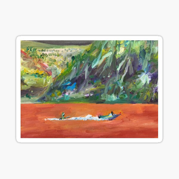 Item preview, WATER SKIING ON THE LAKE designed and sold by lautir.