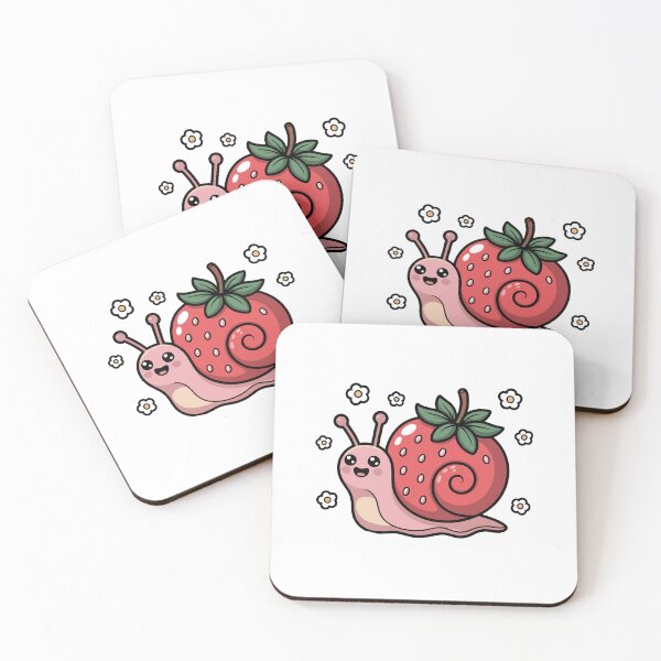 Item preview, strawberry snail designed and sold by jkrphoto.