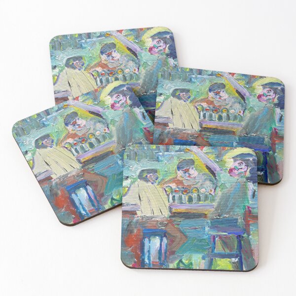 Item preview, PEOPLE IN THE PUB - WITH CAT designed and sold by lautir.