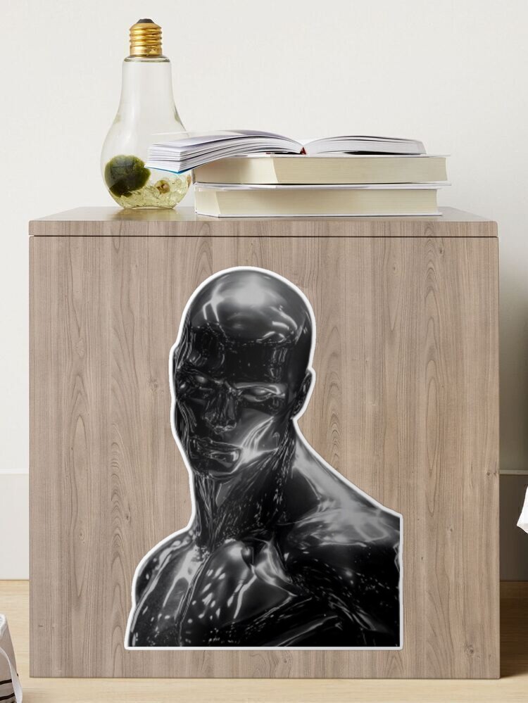Silver Sticker