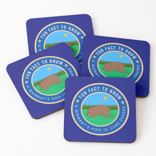 Item preview, Fun fact to know A wombat's poo is cube-shaped designed and sold by fev-rocks.