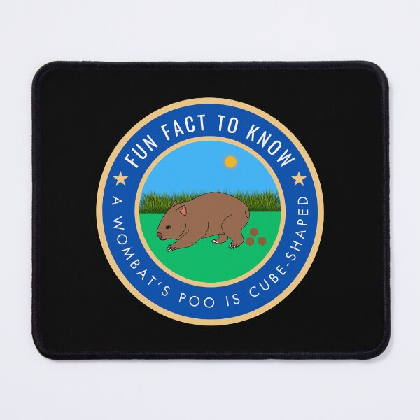 Item preview, Fun fact to know A wombat's poo is cube-shaped designed and sold by fev-rocks.