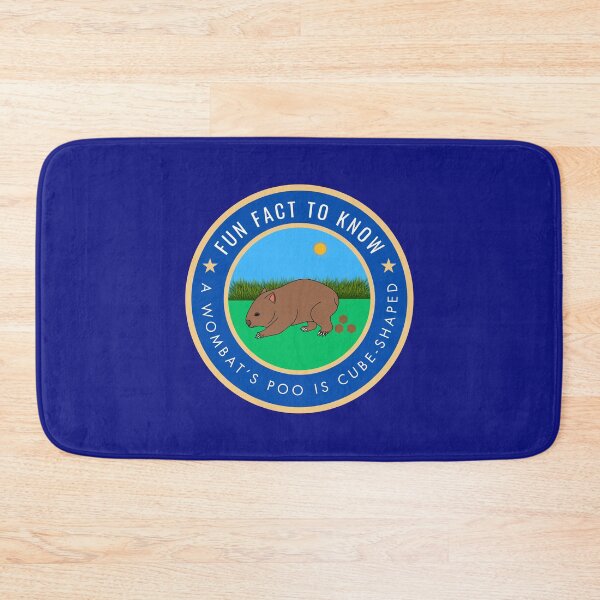 Item preview, Fun fact to know A wombat's poo is cube-shaped designed and sold by fev-rocks.