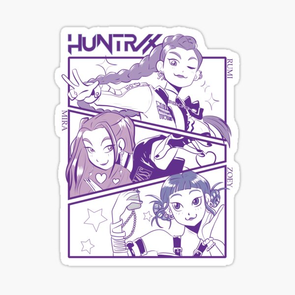 Item preview, HUNTR/X - HUNTRIX - Ver 2 designed and sold by nubedetormenta.