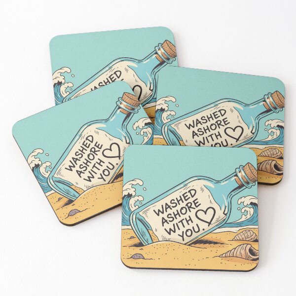 Item preview, Washed Ashore With You Message In A Bottle designed and sold by Owcomm.