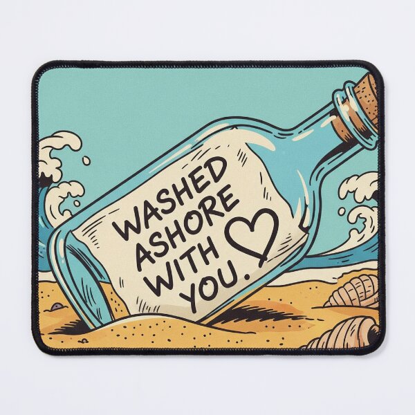 Item preview, Washed Ashore With You Message In A Bottle designed and sold by Owcomm.