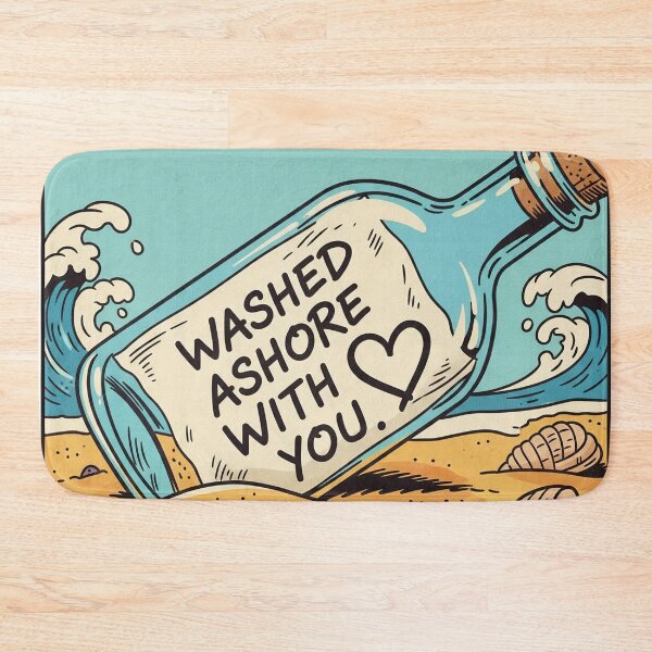 Item preview, Washed Ashore With You Message In A Bottle designed and sold by Owcomm.