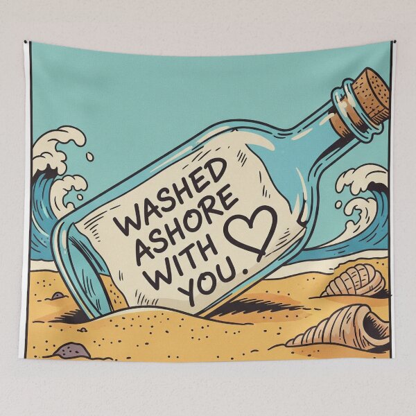 Item preview, Washed Ashore With You Message In A Bottle designed and sold by Owcomm.