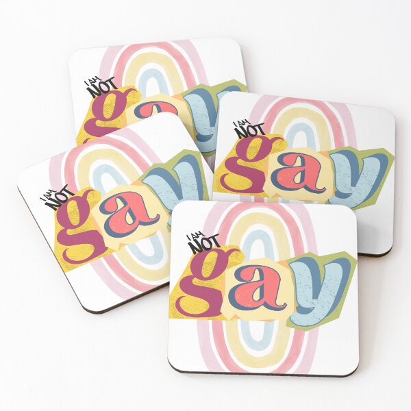 Item preview, I Am Not Gay Print designed and sold by Thehatinthecat.
