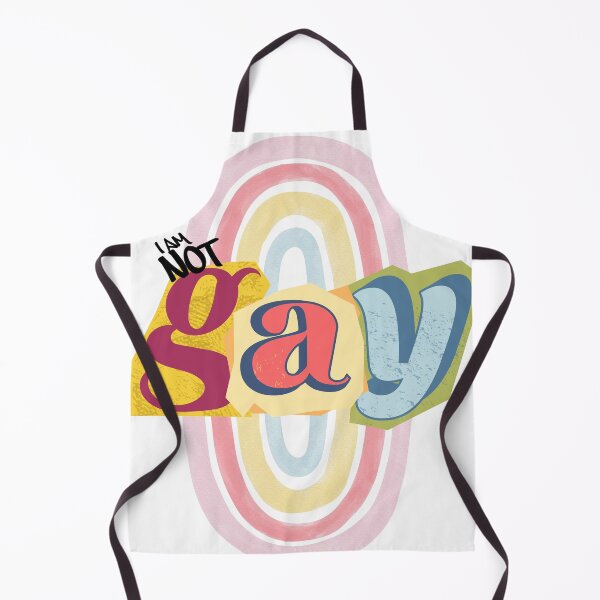 Item preview, I Am Not Gay Print designed and sold by Thehatinthecat.