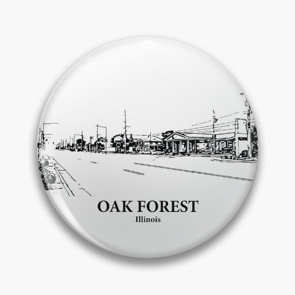 Item preview, Oak Forest - Illinois designed and sold by Lakeric Cityscapes.