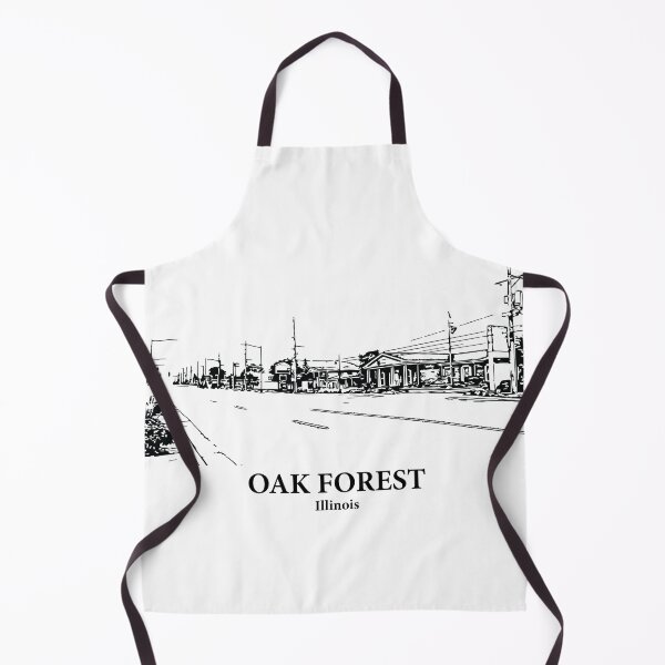 Item preview, Oak Forest - Illinois designed and sold by Lakeric Cityscapes.