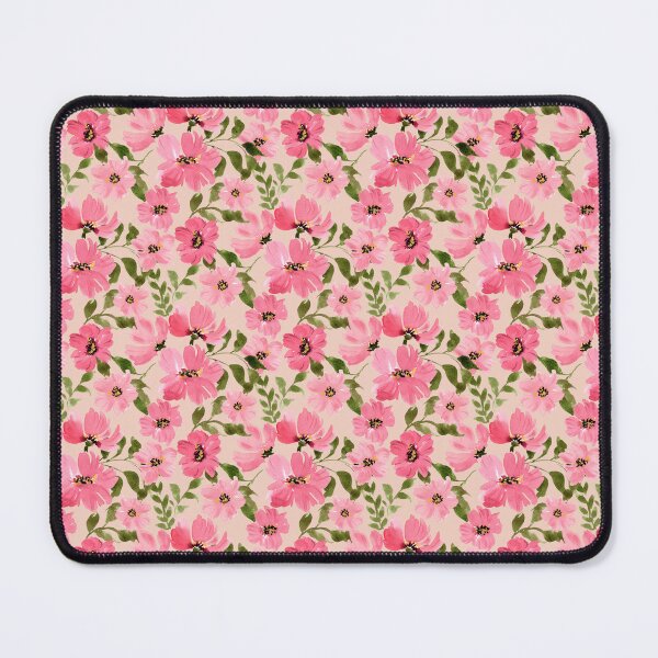 Item preview, Flores de acuarela rosa coral - Melocotón pastel claro designed and sold by JasmineGDesigns.