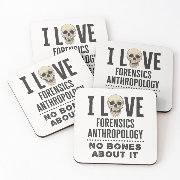 Item preview, I Love Forensics Anthropology No Bones About It designed and sold by jaygo.