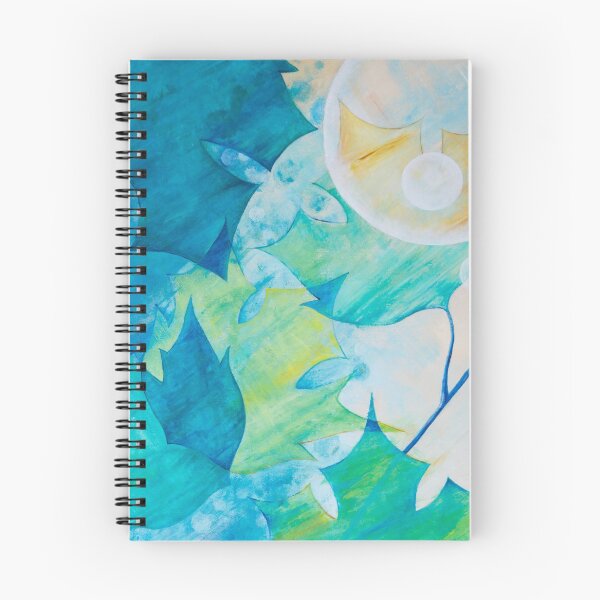 Item preview, abstract painting sunlight through leaves designed and sold by bravescribbler.