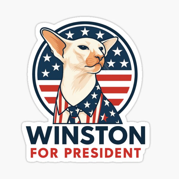 Artikel-Vorschau von Winston wird Präsident!, designt und verkauft von hannahzgreat.