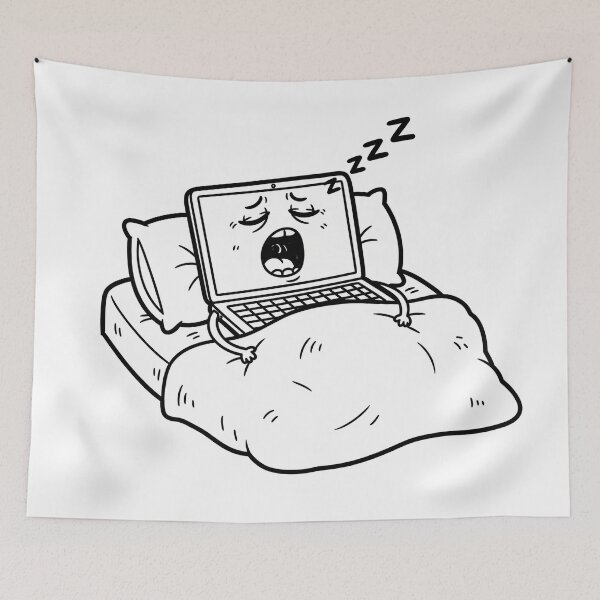 Item preview, Sleeping Laptop Zzz designed and sold by Owcomm.