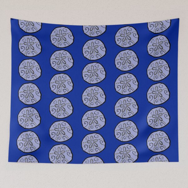 Item preview, Light Blue Tribal Sand Dollar designed and sold by Steeb757.