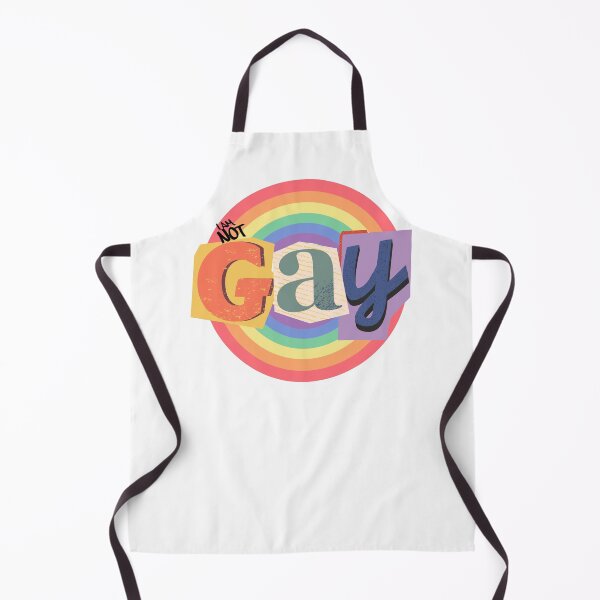 Item preview, I am Not Gay Print designed and sold by Thehatinthecat.