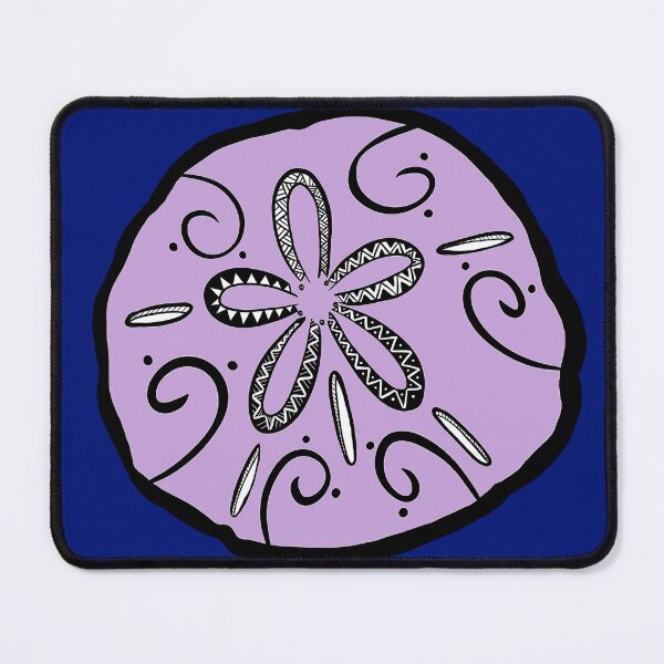 Item preview, Light Purple Tribal Sand Dollar designed and sold by Steeb757.