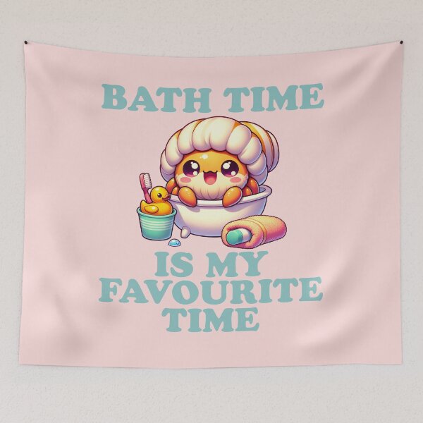 Item preview, Hermit crab bath time designed and sold by BritishDelights.