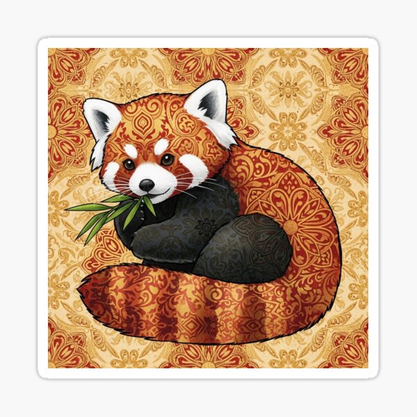 Item preview, Aesthetic Red Panda designed and sold by MythicPrompts.