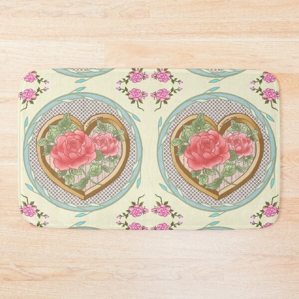 Item preview, Faded Rose Bevel Heart designed and sold by artmuvz.