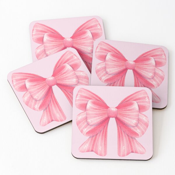 Item preview, Double layer Sweet Pink Ribbon Illustration designed and sold by pamaripai.