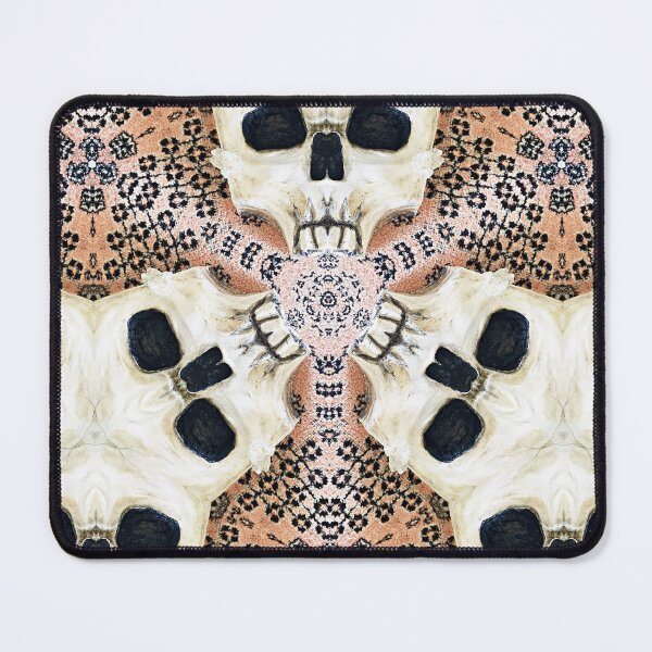 Item preview, Spooky Skulls on Moroccan Rug designed and sold by artenvironments.