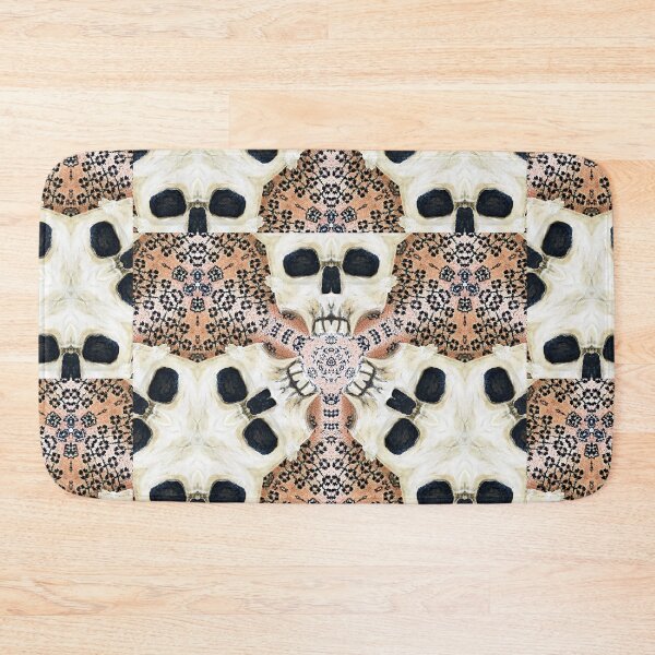 Item preview, Spooky Skulls on Moroccan Rug designed and sold by artenvironments.