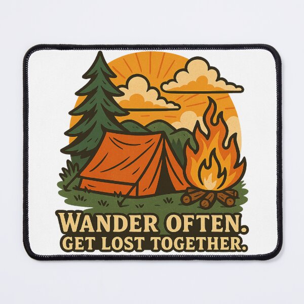 Item preview, Wander Together Camping Adventure designed and sold by UTCTees.