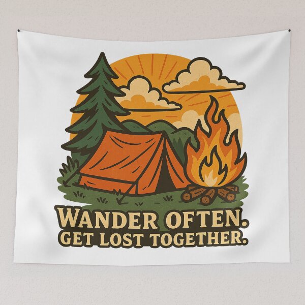 Item preview, Wander Together Camping Adventure designed and sold by UTCTees.