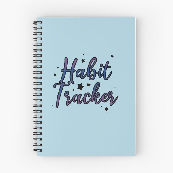 Item preview, Habit Tracker Journal designed and sold by skbdoodles.