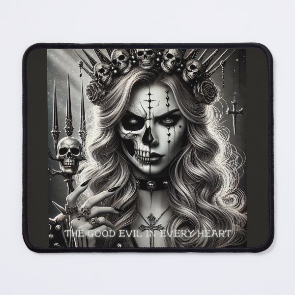 Item preview, Gothic Princess Skull Duality designed and sold by Voodoo Store Paranormal Collections.
