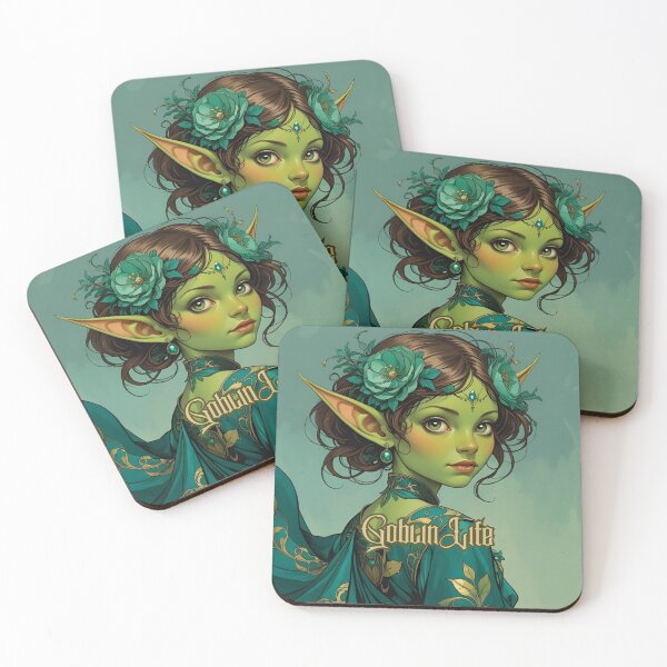 Item preview, Goblin Life: Moss, Mischief & Makeup designed and sold by Edenglow Prints & Peculiars.