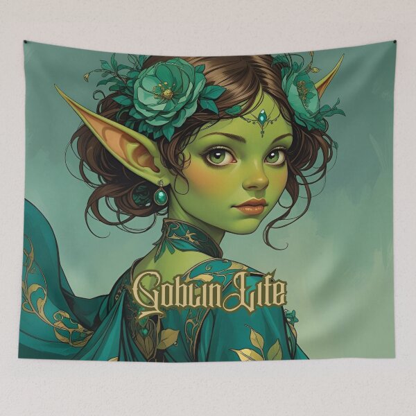 Item preview, Goblin Life: Moss, Mischief & Makeup designed and sold by Edenglow Prints & Peculiars.