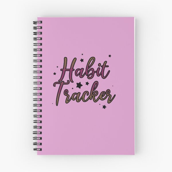 Item preview, Habit tracker journal designed and sold by skbdoodles.