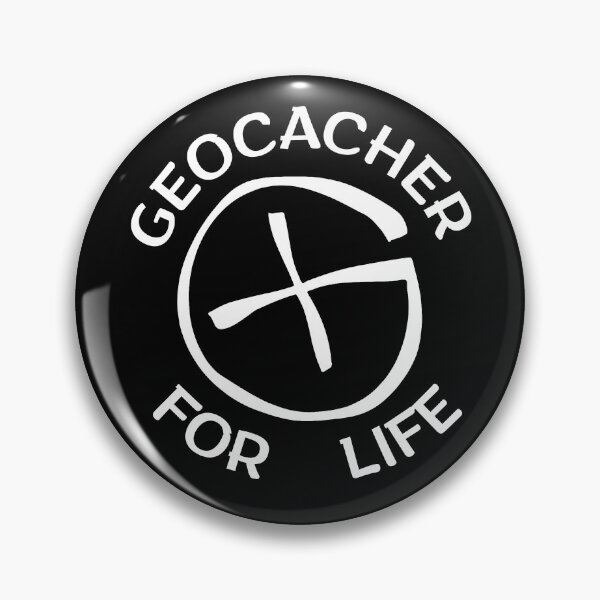 Item preview, Geocacher for life, geocaching logo pattern  designed and sold by portrait4you.