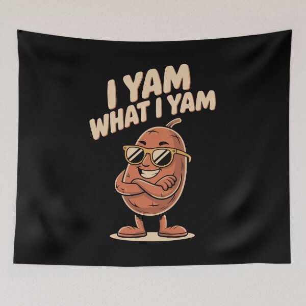Item preview, I Yam What I Yam designed and sold by SignumShop.