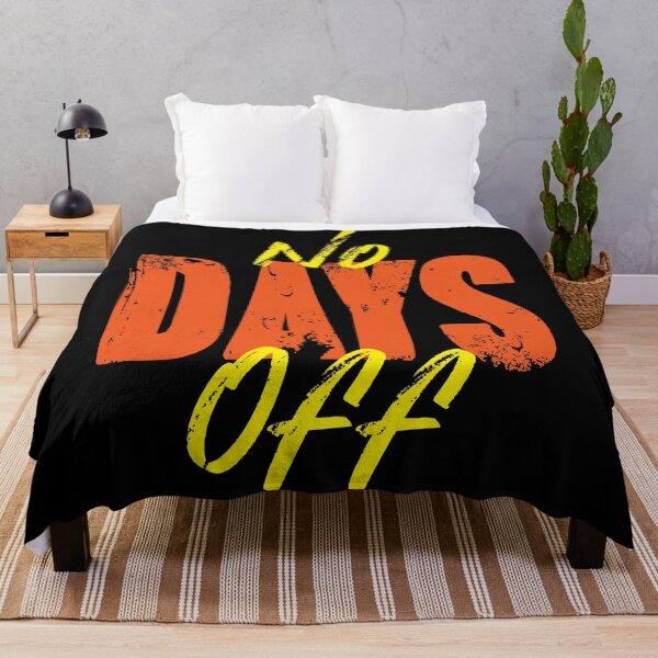 Item preview, Badass Gym Quote | No Days Off designed and sold by typoinspired.
