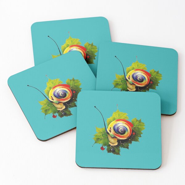 Item preview, A magnificent snail on a grape leaf. designed and sold by Natalia-Vlad.
